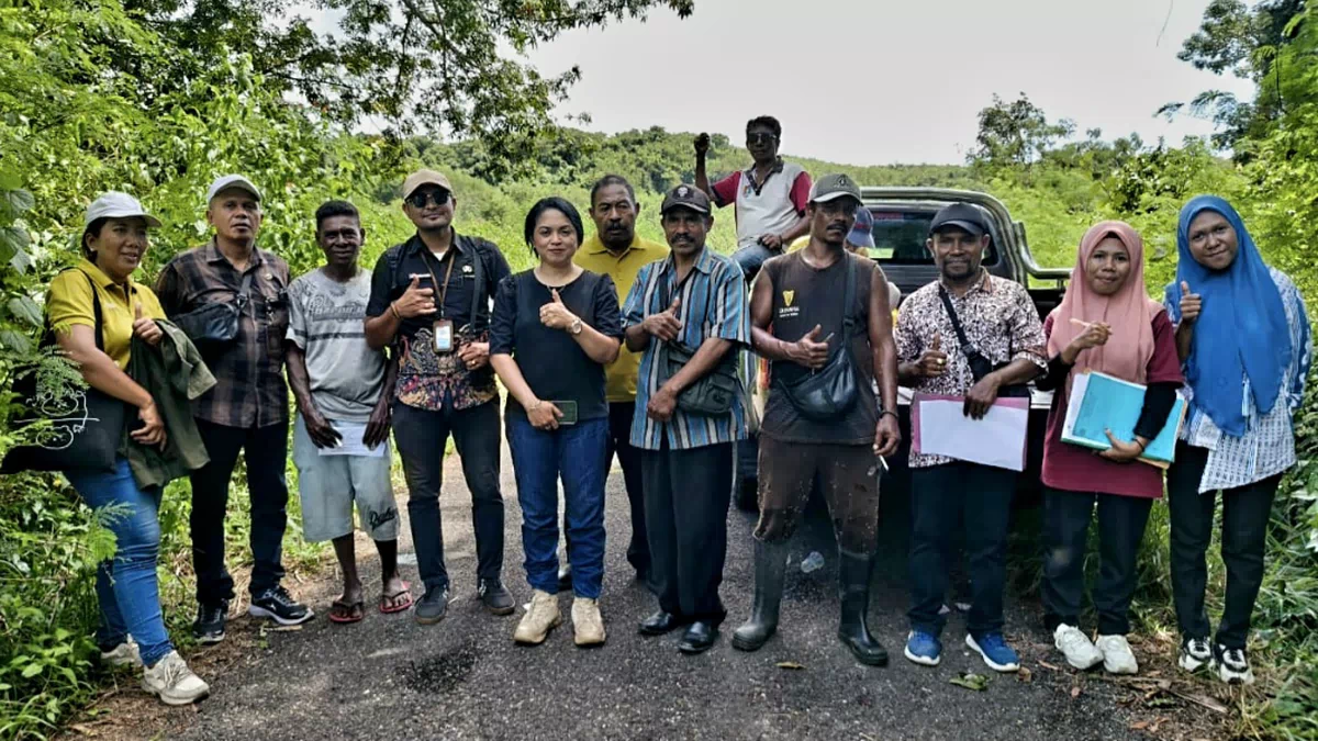 Sidang Pengukuran Tanah Pemkab Alor di Kabola Berlangsung Aman