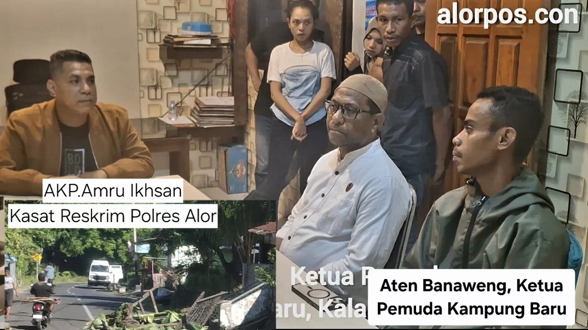 Polres Alor Ijinkan Ruas Jalan di Kampung Baru Tutup, Efek Pembunuh Raja Morib Belum Tertangkap
