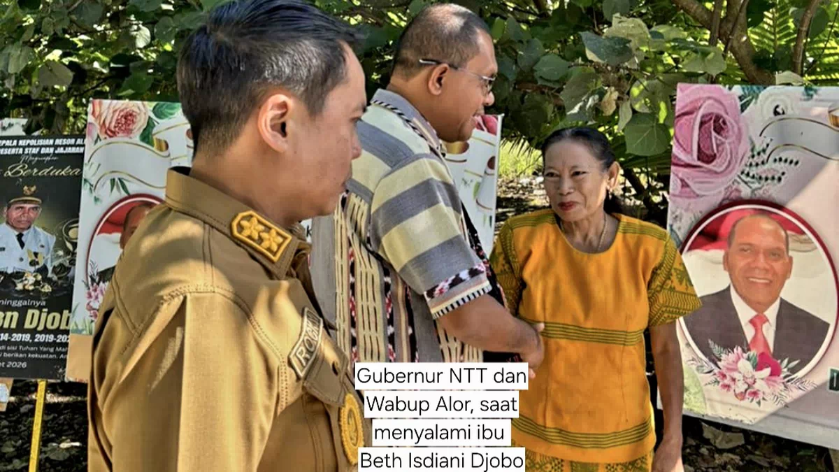 Gubernur NTT Siarah ke Makam Mantan Bupati Alor, Keluarga Djobo Ucap Terima Kasih