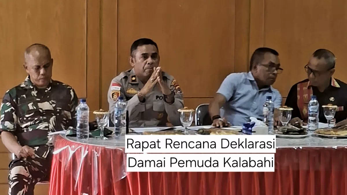 Wah, Pemprov NTT Inisiasi Deklarasi Damai Pemuda Kalabahi Libatkkan 1000 Orang, Biayanya Dibebankan ke APBD Alor. Kasdim: Atasi Akar Masalahnya, Jangan Sampai Tawuran Lagi