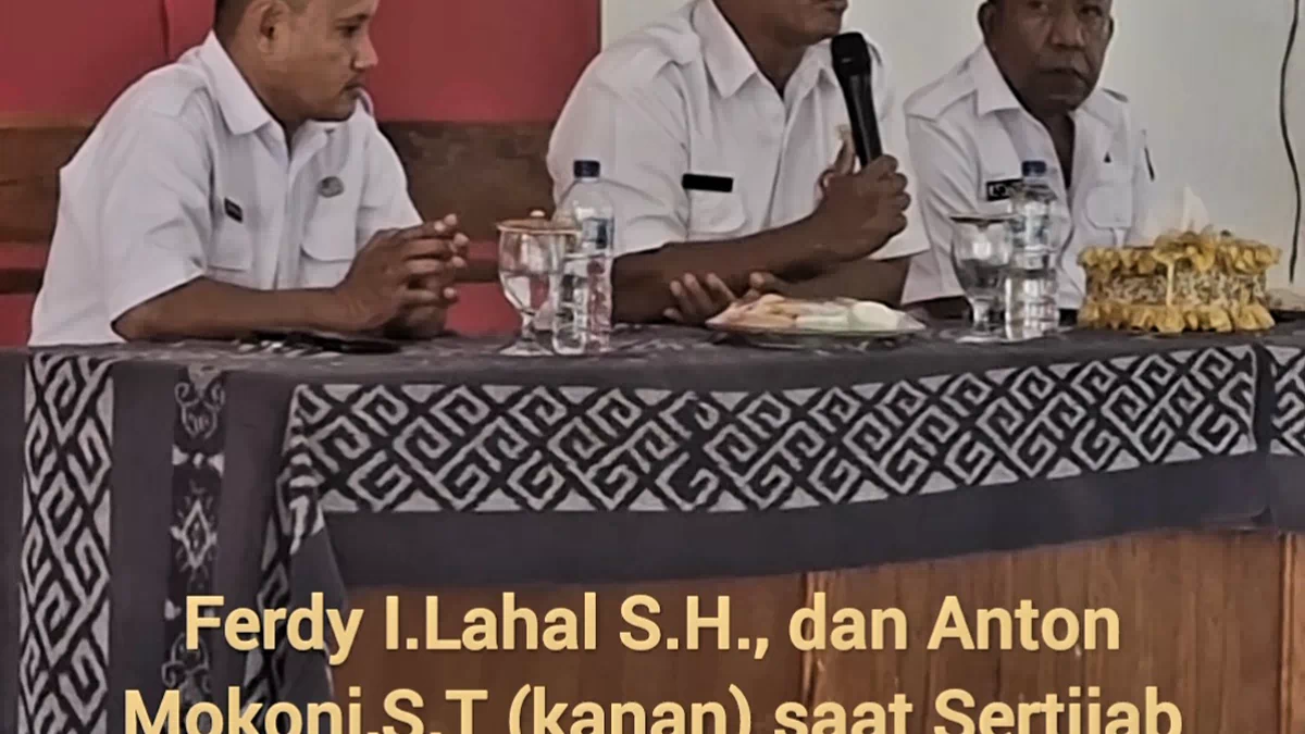 Tugas Berat Di Dinas Pendidikan Alor, Mas Nurdin Harap Didukung Seluruh Jajarannya. Lahal: Ada 70-an Pegawai,  325 TK/PAUD, 287 SD, dan 122 SMP