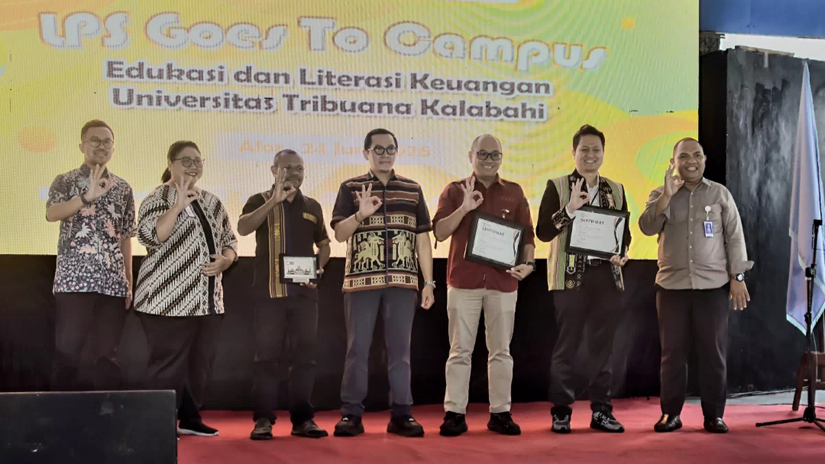 LPS Perkuat Literasi Keuangan Mahasiswa melalui <em>LPS Goes to Campus</em> di Universitas Tribuana Kalabahi