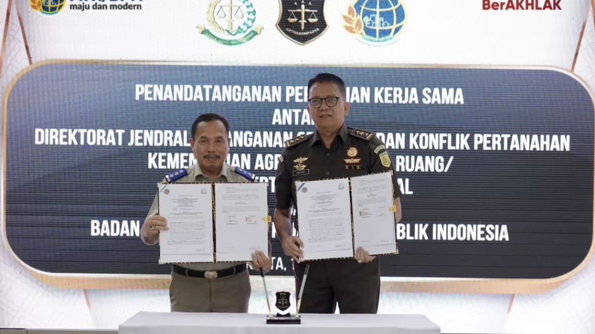Kementerian ATR/BPN dan Kejaksaan Agung Perkuat Pengamanan Aset untuk Pulihkan Hak Korban dan Kerugian Negara