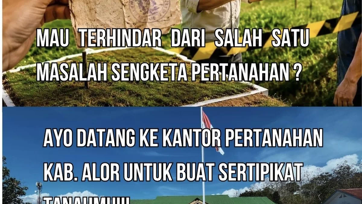“Mau hasil foto makin keren, tinggal edit pakai filter yang estetik.” Tapi status kepemilikan tanah tidak  bisa di edit pakai filter bestie! 🧐 🏡
