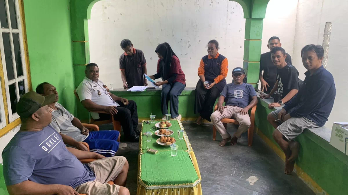 Kantah Alor Ukur Pemecahan Bidang Tanah Umar Beleng di Kalabahi Timur