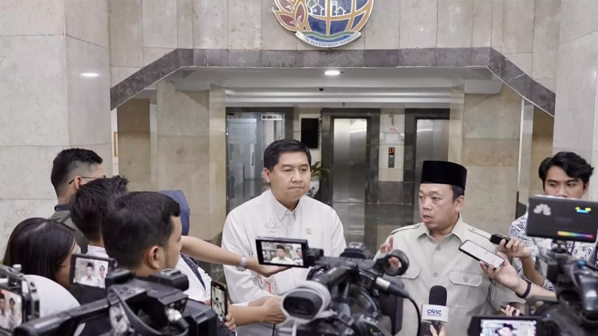Menteri ATR/Kepala BPN dan Menteri PKP Sepakati Program Sertipikasi Gratis bagi Masyarakat Berpenghasilan Rendah
