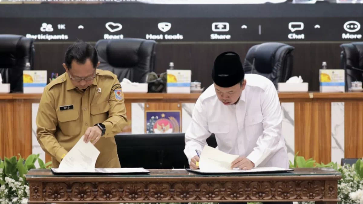 Menteri ATR/Kepala BPN dan Mendagri Teken Surat Edaran Bersama, Verifikasi BPHTB Dipercepat Jadi 3 Hari