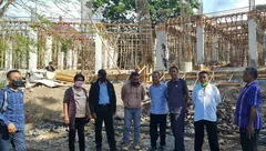 Dana Tahap II Bangun Gedung DPRD Alor 16 M, Komisi I Pantau Progress Tahap I