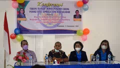 Bupati Alor Buka Konfercab WKRI Kalabahi, Kuntari Terpilih Lagi Menjadi Ketua