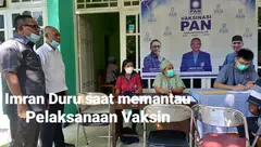 PAN Alor Gelar Vaksin Untuk Warga. Imran: Agar Kebal Hadapi Pandemi Covid Yang Masih Mengintai