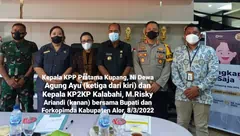 KPP Pratama Kupang Ajak Bupati dan Forkopimda Alor Motivasi Warga Laporkan SPT Tahunan. PPS Jadi Fokus