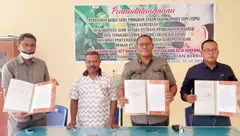 Bank NTT dan Distanbun Alor Teken Kerja Sama Dengan PT.GAI Untuk Program TJPS Pola Kemitraan