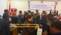 Sidang LKPj Bupati Alor 2021 Tercepat se-Indonesia dan Opini WTP, Djobo Puji DPRD Alor