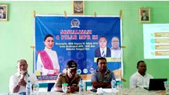 Anggota DPR/MPR Sosialisasi 4 Pilar di Fanating-Alor. Blegur dan Kande Jadi Pembicara   
