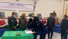 KUA-PPAS APBD Alor TA.2023 Diteken Tanpa Ketua DPRD, Pendapatan Rp 1,072 Triliun Lebih