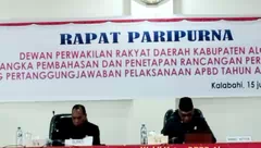 Dari Sidang Pertanggungjawaban APBD 2022. WTP, Pemkab Alor Dapat DID 2,3 Milyar. Silpa Rp 51,20 M