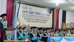 Lepas 324 Wisudawan Angkatan XII, Untrib Butuh Bantuan Pemkab Alor Untuk Kantor Pusat
