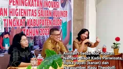 Dispar Alor Gelar Pelatihan Peningkatan Inovasi dan Higienitas Sajian Kuliner