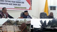 Di Paripurna DPRD, Pj.Bupati Alor Nyatakan Bencana Labuan Bajo dan Mangkraknya Gedung SD di Mataru. Dewan Singgung BTT