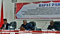 DPRD Alor Soroti Pj.Bupati Terkait Mutasi dan Rendahnya Penyerapan APBD 2024. Singhs Bantah Jawaban Libing