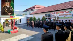 Upacara HBA 64, Kajari Alor Bacakan 7 Perintah Jaksa Agung, dan Ingatkan Netralitas Jelang Pilkada