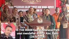 Nurkaltim-Dony Gagal Mendaftar ke KPU Alor, PKN Alor Beralih Dukung IS THE ROCK