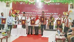Kisah Pleno KPU Alor Terkait Pengundian dan Penetapan Nomor Urut Paslon Bupati-Wabup Alor