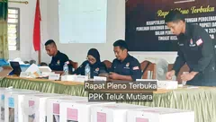 PPK Mulai Pleno Rekapitulasi Hasil Pilkada 2024. PPK TM: Sejauh Ini Tak Ada Debat Soal Selisi Angka