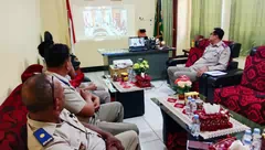 Kanwil BPN NTT Evaluasi PTSL &amp; Redis di Kantah se-NTT Melalui Zoom Meeting