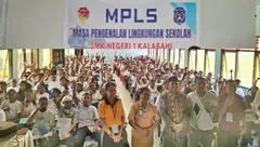 MPLS di SMKN 1 Kalabahi Hadirkan Alumni Sukses. Idaleta: Memotivasi Murid Baru