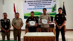 Saat Kantah Alor-Kejari Alor Teken Kerja Sama Penegakan Hukum Pemulihan Aset Agraria