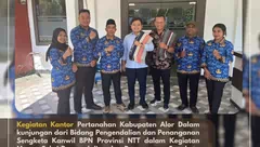 Kanwil BPN NTT Lakukan Monev Pengendalian dan Penanganan Sengketa Pertanahan di Kantah Alor