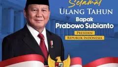 Selamat Ulang Tahun Presiden RI, Bapak Prabowo Subianto