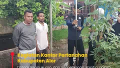 Pendaftaran Tanah Pertama di Kelurahan Nusa Kenari Alor Berlangsung Aman dan Lancar