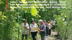 Kantah Alor Proses Pemecahan Bidang Tanah Pemkab Alor di Kalabahi Barat