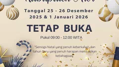 Saat Hari Natal dan Tahun Baru, Kantah Alor Tetap Layani Masyarakat