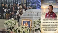 UCAPAN TERIMA KASIH Dari Keluarga Mendiang Drs.Amon Djobo,M.A.P