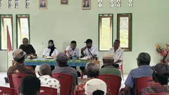 Kantah Alor Gelar Sidang Pengukuran Tanah Milik Pemdes Wolwal Barat
