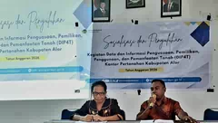 Kantah Alor Gelar Penyuluhan DIP4T di Wolwal-Alor Barat Daya