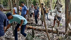 Kantah Alor Lakukan Pengukuran Pemecahan 5 Bidang Tanah Di Welai Timur