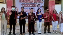 Sambut HUT RI Ke-81, Wabup Alor Buka Baksos Pemeriksaan Kesehatan &amp; Pengobatan Gratis di Stasi Takalelang. Romo Rio: Kita Sehat Baru Bisa Buat Sesuatu