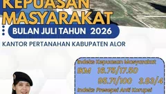Kantah Alor: Terima Kasih atas Kepercayaan Masyarakat Kabupaten Alor