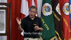 Tak Sekadar Ilmu Pertanahan, Rocky Gerung Nilai Taruna/i Politeknik Agraria STPN Belajar Banyak Disiplin Ilmu