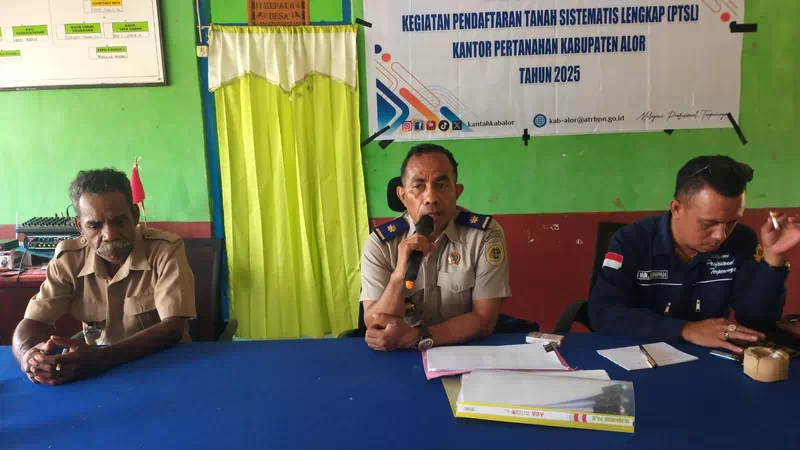 Kantah Alor Gelar Sidang Panitia Ajudikasi di Belemana-Alor Timur