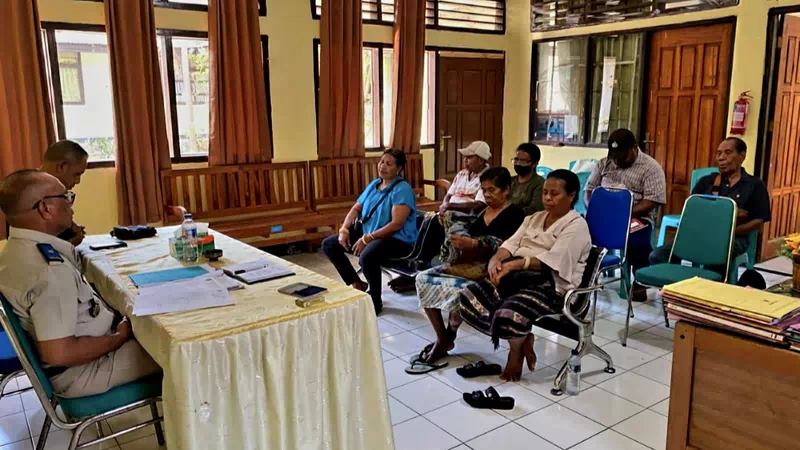 Mediasi Sengketa Tanah di Kelurahan Mutiara  Melalui Kantah Alor